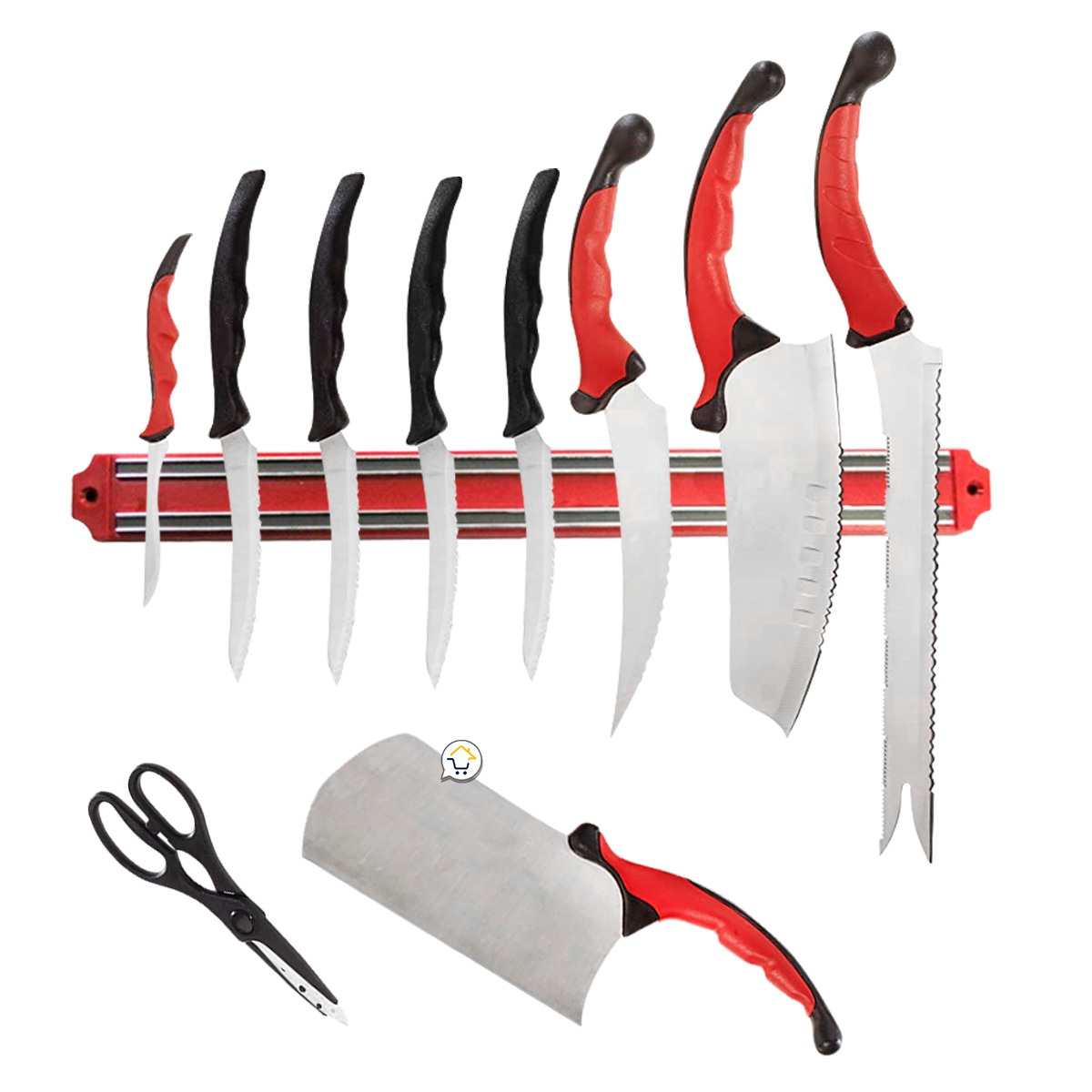 Miniatura 7 de Set Cuchillos x10 Acero Inoxidable E033